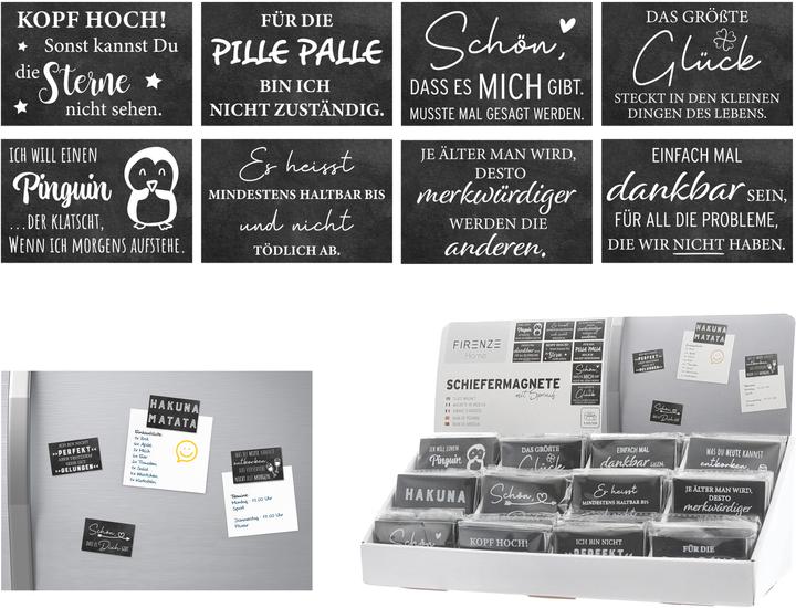 Produktbild G. Wurm Schiefer mit Spruch (1 x)