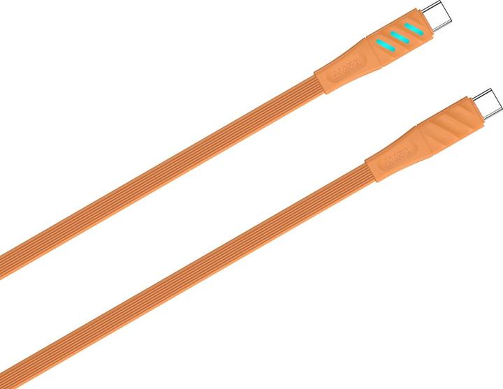 Actual product image Havit Ladekabel Typ C CB6254 orange (1 m)