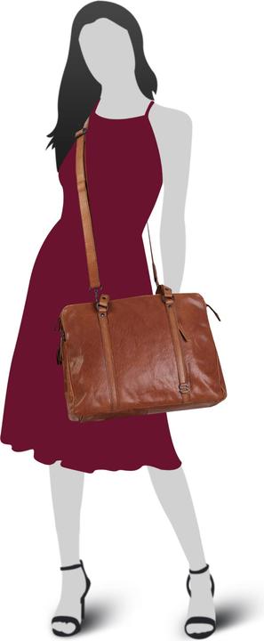 Actual product image Spikes & Sparrow Shopper LAPTOP SHOULDERBAG