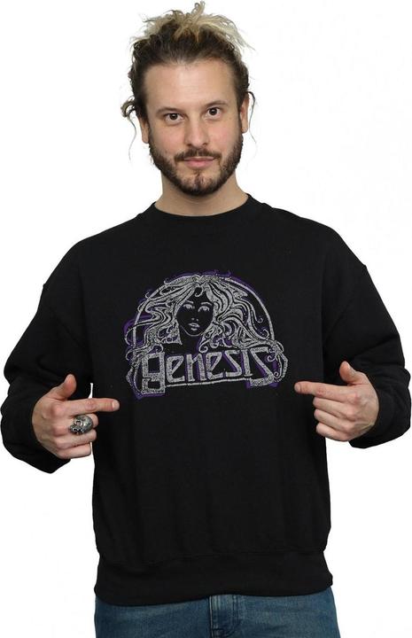 Actual product image Absolute Cult Mens Nuevo Girl Sweatshirt (4XL)