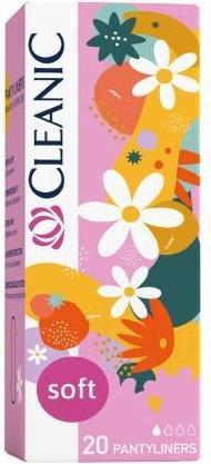 Cleanic Saubere weiche Hygieneeinsätze, 20 Teile (1 x, Damenbinden)