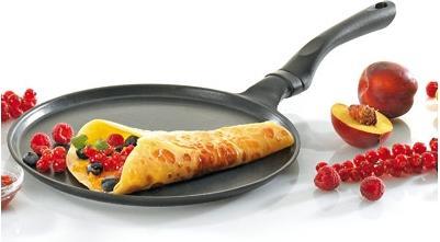 Image du produit Krüger Crêpe-Pfanne 'Delta' (28 cm, Poêle à crêpe, Fonte d'aluminium)