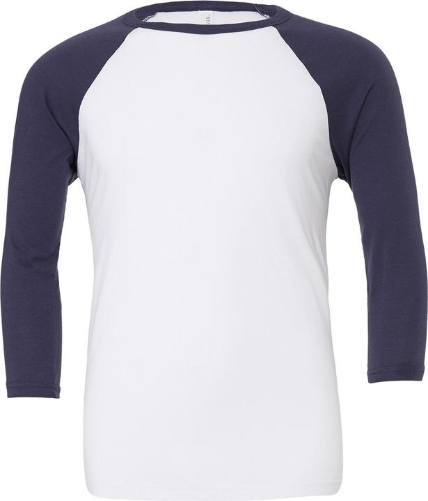 Immagine prodotto Bella Canvas Maglietta Baseball Manica a 3/4 Adulto Unisex (S)