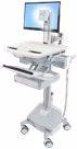 Actual product image Ergotron Trolley for LCD display/keyboard/mouse/CPU/notebook/barcode scanner - medical -...