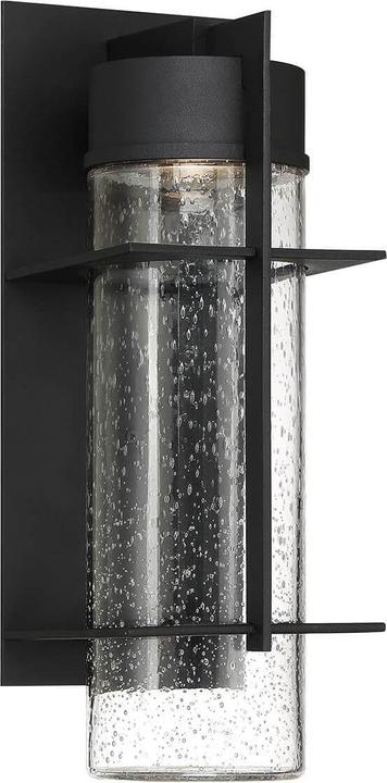 Produktbild Elstead Lighting Eames LED Aussen-Aussenwandleuchte 41cm Erde Schwarz Klar IP44 (800 lm)