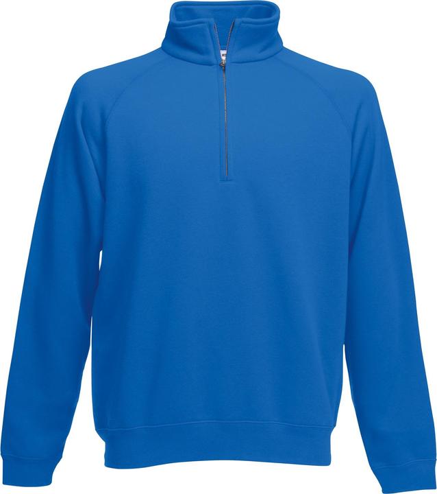 Fruit of the Loom Premium 7030 Sweatshirt mit Reissverschluss am Kragen