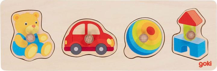 Immagine prodotto Goki Puzzle da incollare 'Il mio giocattolo (4 pezzi)