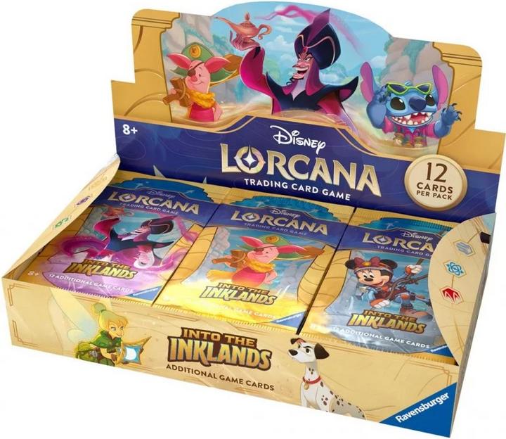 Immagine prodotto Disney Lorcana - Carte collezionabili Boite de 24 Boosters Chapitre 3 - UK (Inglese, Display del booster)