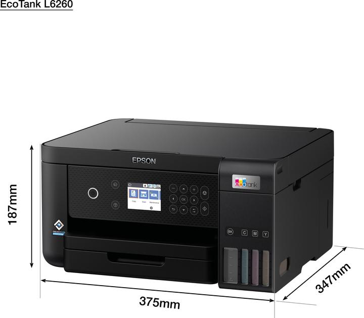 Actual product image Epson EcoTank L6260 (Ink, Colour)