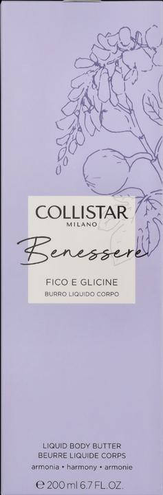 Actual product image Collistar Benessere Fig & Wisteria (Body butter, 200 ml)