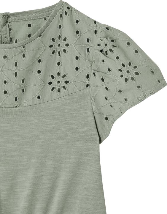 Produktbild Vertbaudet Mädchen Kleid mit Lochstickerei (128)