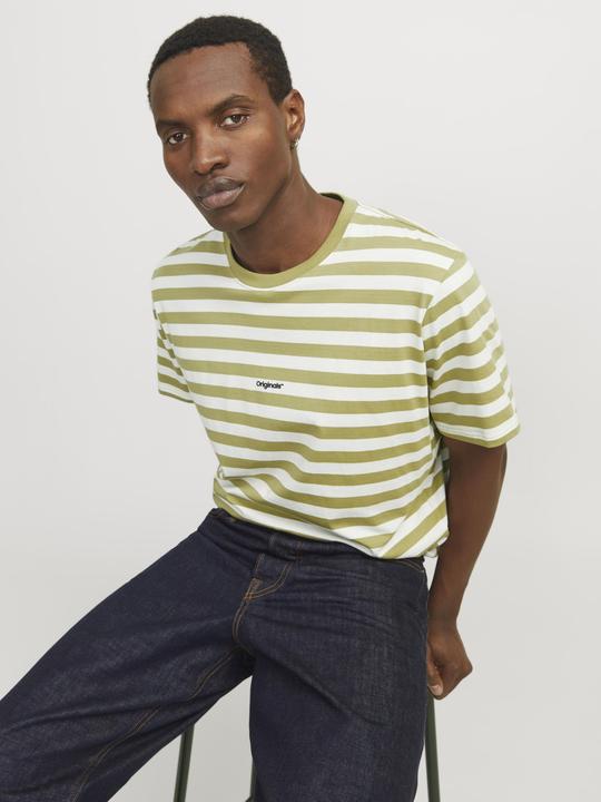 Produktbild Jack & Jones Gestreift Rundhalsausschnitt T-shirt T-shirt (XL)
