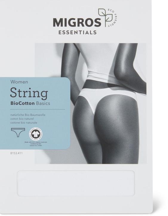 Migros Essentials Damen String (M, Einzelpack)