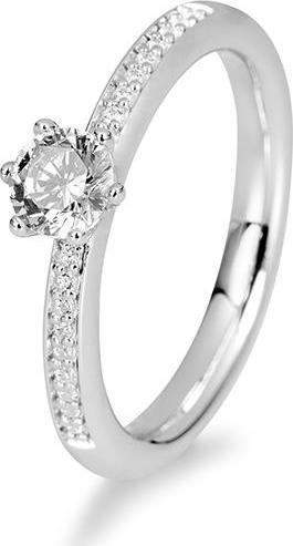 Image du produit Breuning Bague de fiançailles Pavé (48, Or 750/18 K)