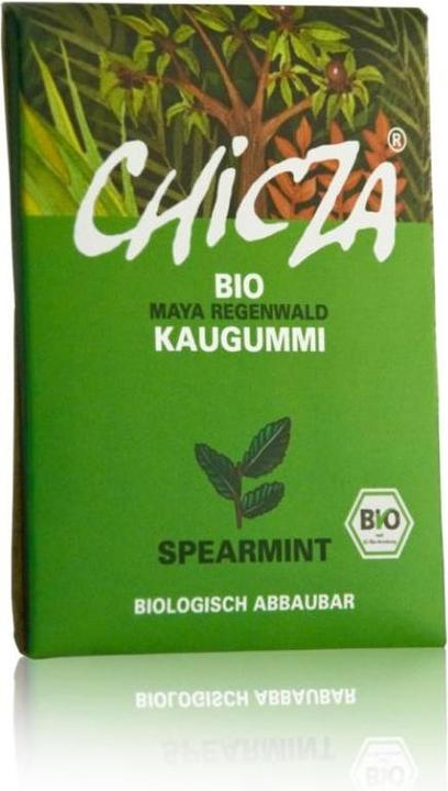 Actual product image Chicza Organic Spearmint Chewing Gum (1 pcs., 30 g)
