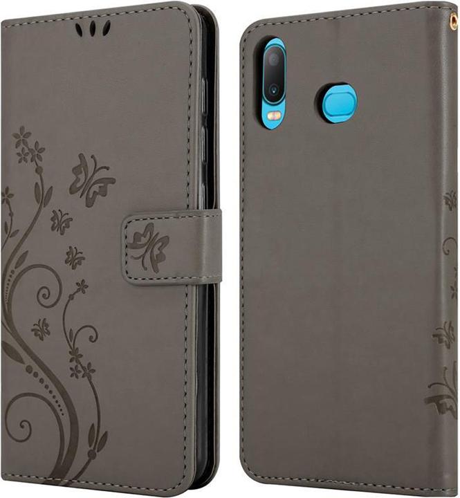Productafbeelding Cadorabo Bloemen Boekomslag (Samsung Galaxy A6)