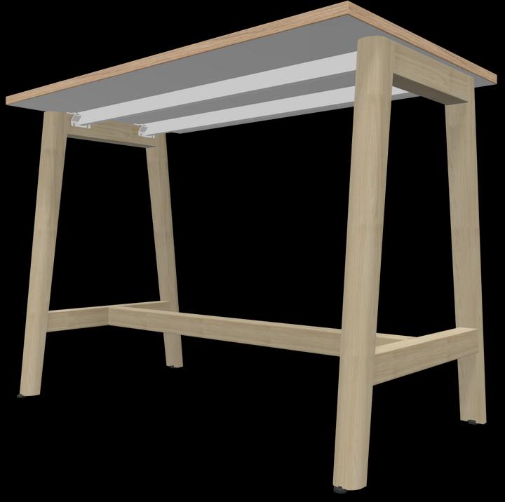 Actual product image Narbutas Nova Wood high table (120 x 70 x 90 cm)