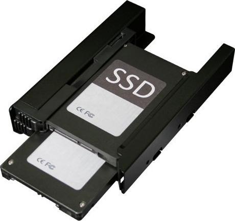 Immagine prodotto Icy Dock MB082SP Telaio di montaggio per HDD e SSD SATA/IDE per 2x 2,5 pollici 6,35 cm in 3,5 pollici 8,89