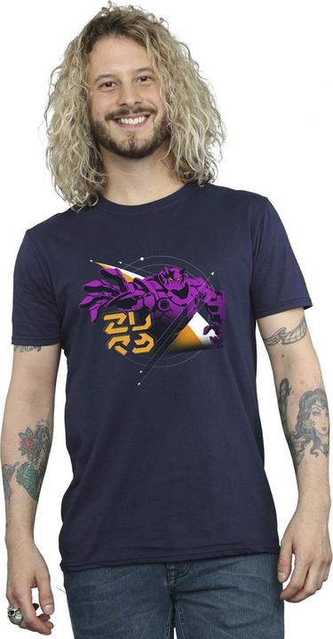 Actual product image Disney Mens Lightyear Zurg Space Circle T-Shirt (M)