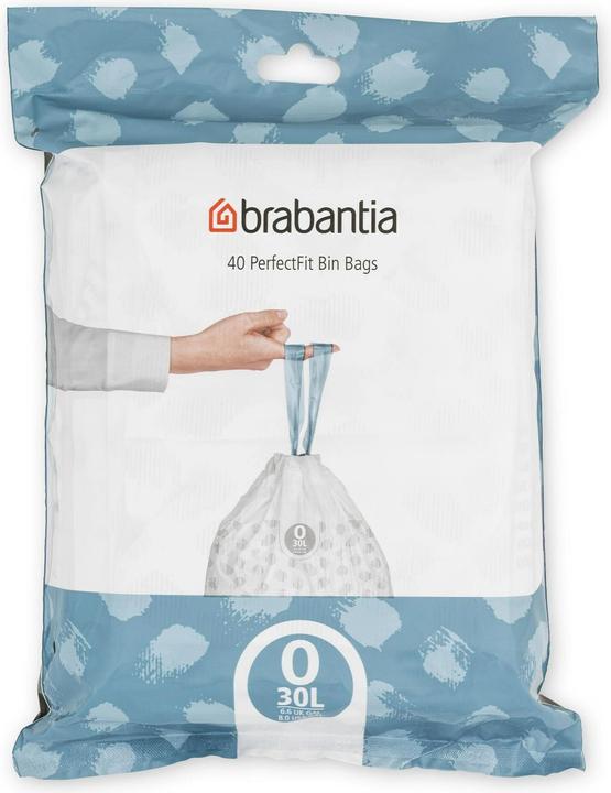 Brabantia PerfectFit bin liner type O 30 L, 40 pcs. (40 x, 30 l)