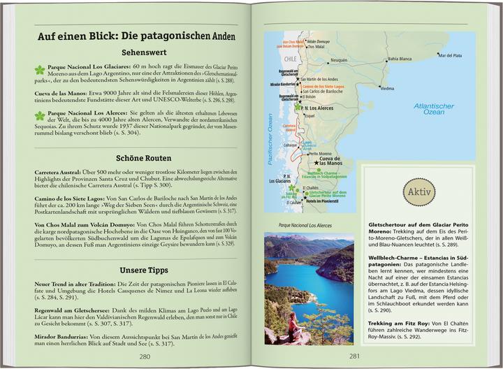 Actual product image Reise-Handbuch Reiseführer Argentinien (German, Juan Garff, 2024)