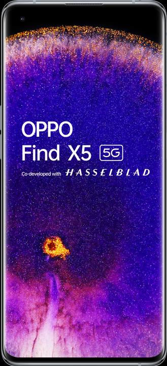 Actual product image OPPO Find X5 (256 GB, White, 6.55", SIM + eSIM, 50 Mpx, 5G)