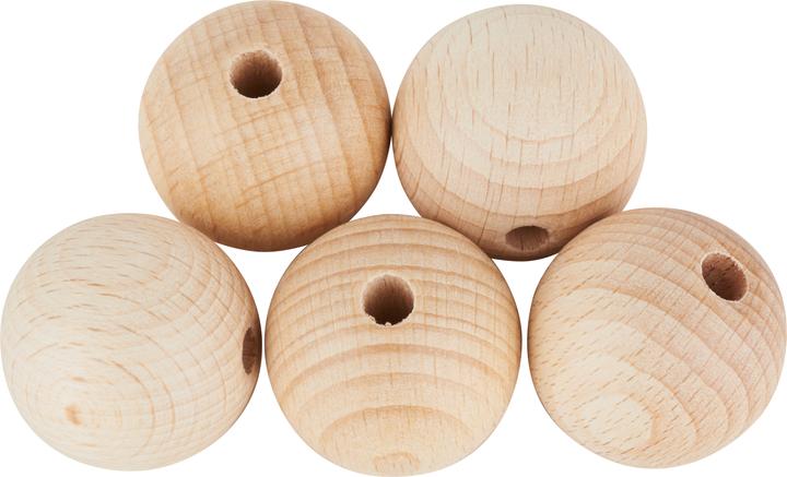 Image du produit VBS Boules en bois percées "Ø 30 mm