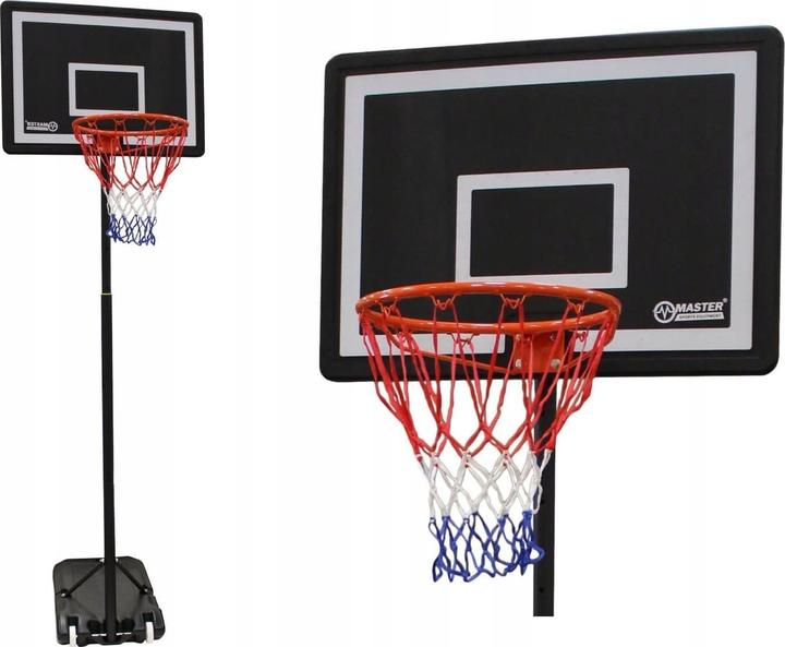 Master Against 210 portable basketball stand