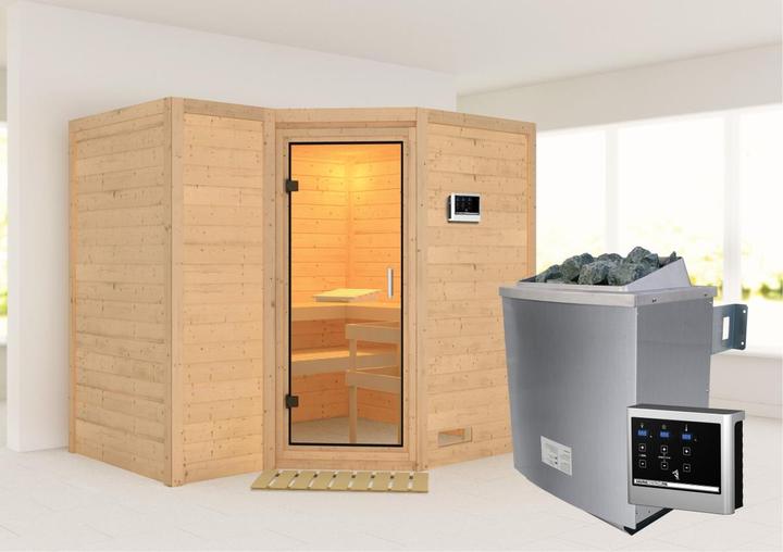 Produktbild Karibu Sahib 2 ohne Dachkranz (9 KW externe Steuerung)