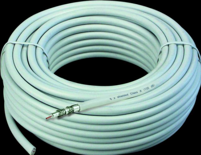 Actual product image Schwaiger SAT coaxial cable 135 dB (135 dB, Satellite cable)