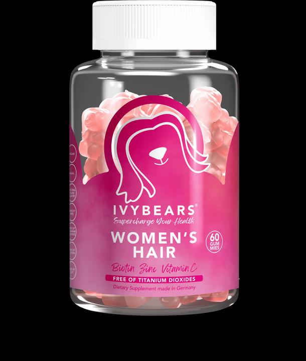 IVYBears Women's Hair - 3 Monate (3 Stück, Gummies, 450 g)