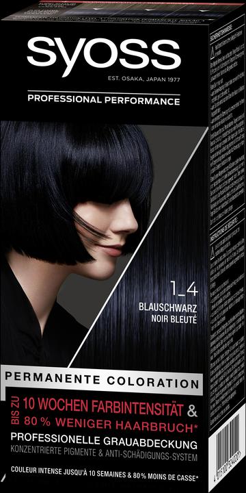 Syoss Permanente Coloration (1-4 Blauschwarz)
