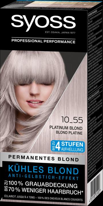 Produktbild Syoss Permanentes Blond (10-55 Platinum Blond)