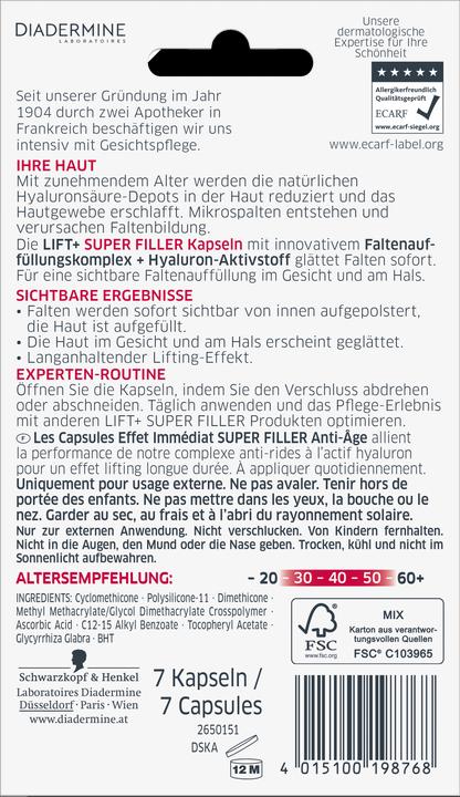 Produktbild Diadermine Lift+ Super Filler (4 ml)