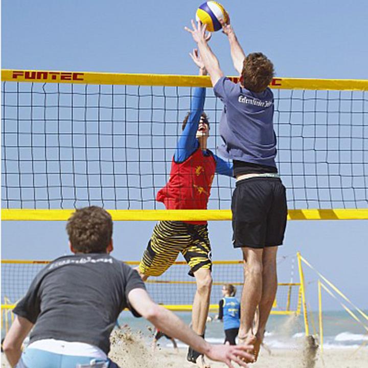 Produktbild Funtec Pro Beach Netz 9,5 M, Für Permanente Beachvolleyballnetzanlagen