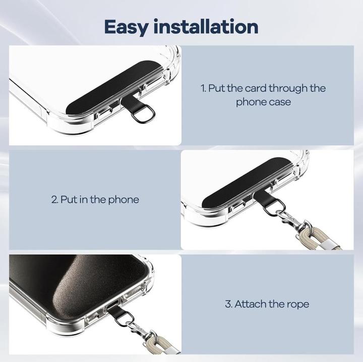 Immagine prodotto Screenguard Universal Necklace Handykette für Smartphone Hüllen