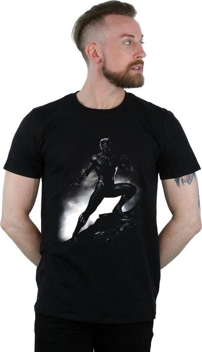 Immagine prodotto Maglietta con la posa in piedi di Black Panther (S)