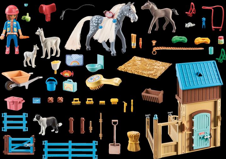 Produktbild Playmobil Amelia & Whisper mit Pferdebox (71353, Playmobil Horses of Waterfall)