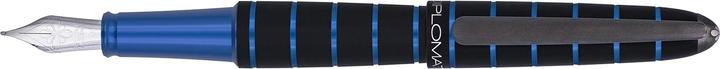 Diplomat Penna stilografica Elox ad anello nero/blu (Nero/Blu, 1 x)