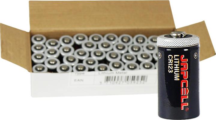 Immagine prodotto Japcell Lithium (40 pz., CR123A)
