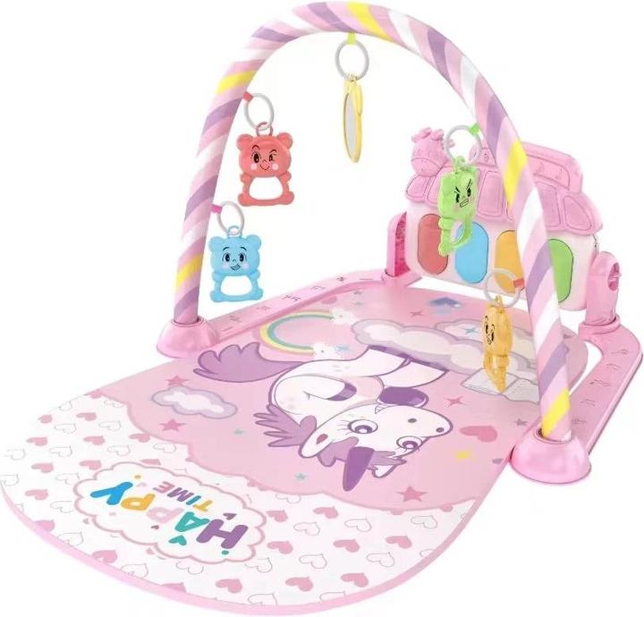 Actual product image Activity Board Baby Fitness Stand Toy Baby Music Foot Piano Newborn Piano Crawling