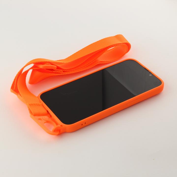 Actual product image PhoneLook Coque Silicone avec lanière et crochet (Apple iPhone 13 Pro Max)