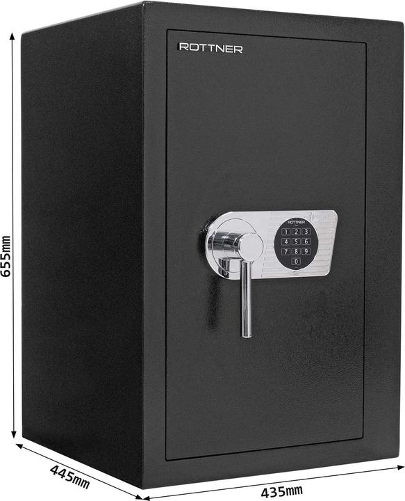 Actual product image Rottner Safe Monaco 65 EN1 Electronic Lock (77 l)