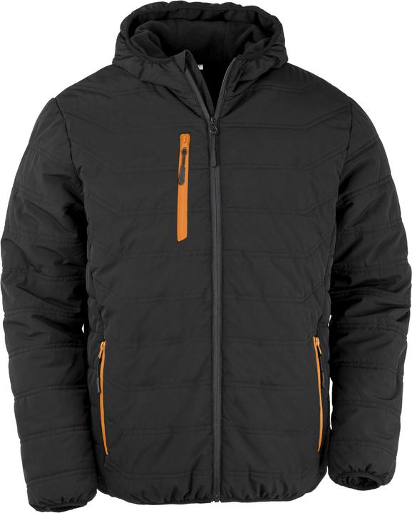 Schwarz/Orange