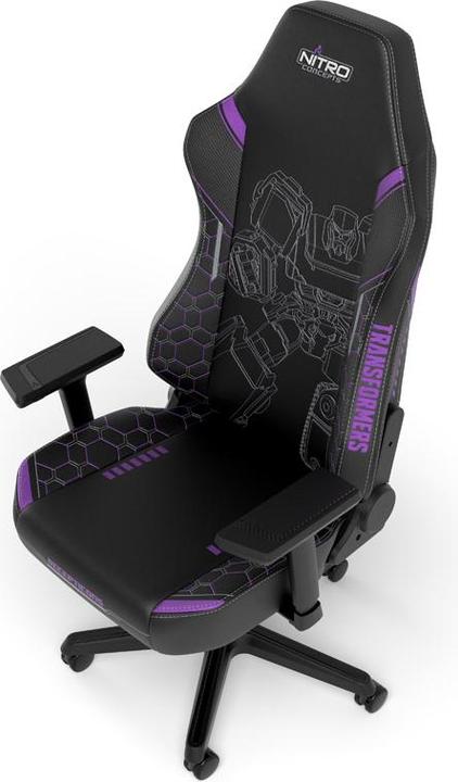 Image du produit Nitro Concepts Chaise de jeu X1000 - Transformers Decepticons Edition