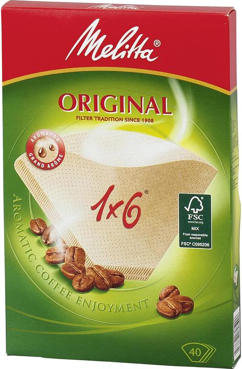 Productafbeelding Melitta Filterzakken Origineel 1x6 / 40 stuks