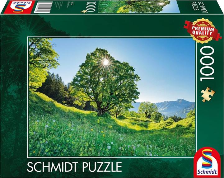 Image du produit Schmidt Spiele Erable de montagne au soleil St. Gallen 1000 pièces (1000 pièces)