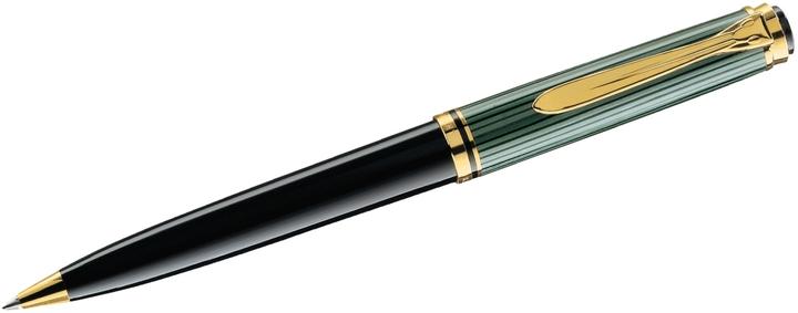 Produktbild Pelikan Kugelschreiber K800 Schwarz-Grün Etui (Schwarz-Grün, 1 x)