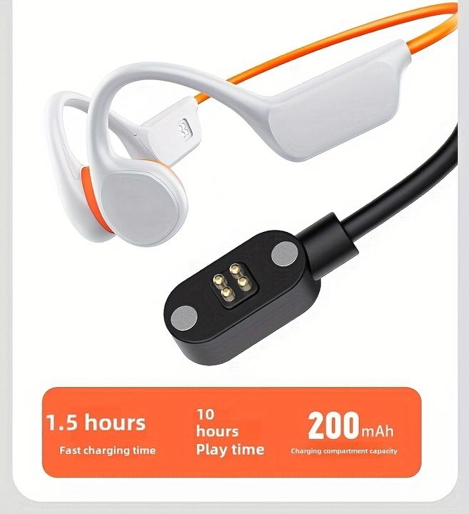 Produktbild PhoneLook Bluetooth 5.4 Wasserdichte kabellose Knochenleitungs-Kopfhörer für Sport und Schwimmen mit 32 GB int (Kabellos)