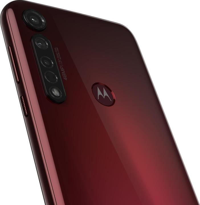 Produktbild Motorola G8 Plus (64 GB, Dunkelrot, 6.30", Hybrid Dual SIM, 48 Mpx, 4G)